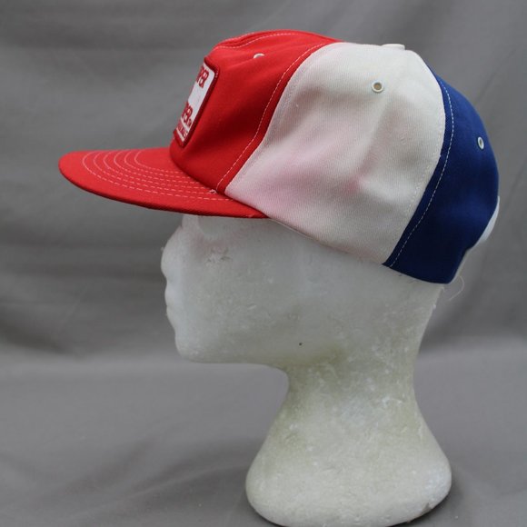 Vintage Patched Hat - Bumper to Bumper Tri Colour Panel - Adult Snapback - Picture 4 of 8